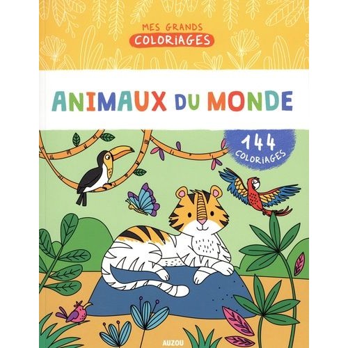 Les Petits Marmots | Mes grands coloriages - Animaux du monde