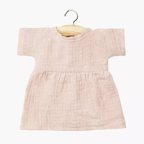 Les Petits Marmots | Babies - Robe Faustine et son headband en gaze de coton pétale avec pochon