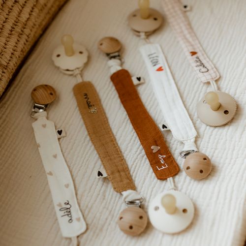 Les Petits Marmots | Attache-tétine - Atelier Wagram