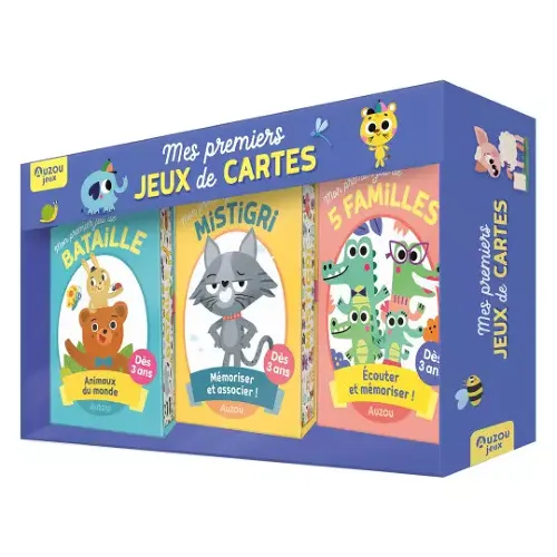 Les Petits Marmots | Mes premiers jeux de cartes 