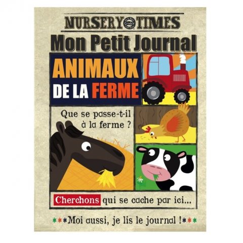 Les Petits Marmots | Journal en tissu - La Ferme