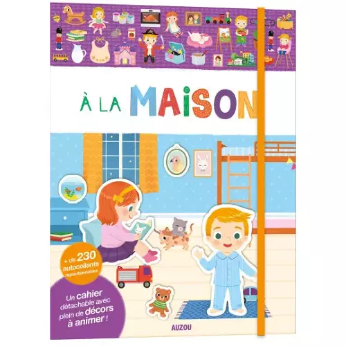 Les Petits Marmots | Mes tout premiers autocollants - La maison