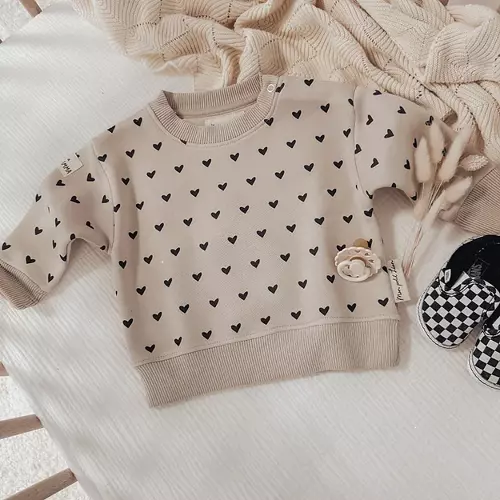 Les Petits Marmots | Sweat enfant - Coeur