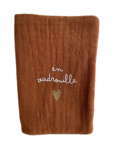 Les Petits Marmots | Protège passeport caramel - En vadrouille