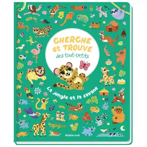 Les Petits Marmots | Cherche et trouve - La jungle et la savane