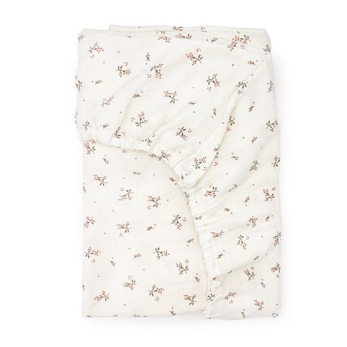 Les Petits Marmots | Drap-housse 60*120 - Roseberry - Babyshower