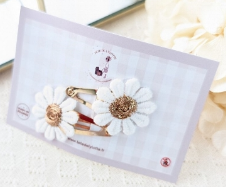 Les Petits Marmots | Duo de marguerites - Rose gold