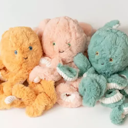 Les Petits Marmots | Peluche ultra douce Poulpe 25cm - OB Designs