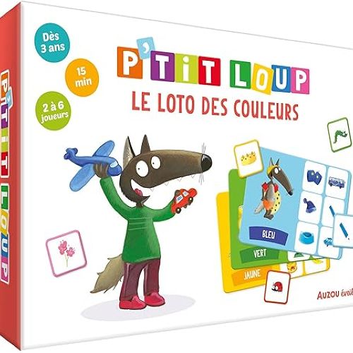 Les Petits Marmots | P'tit Loup - Le loto des couleurs