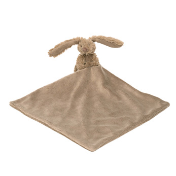 Les Petits Marmots | Doudou plat lapin Richie - Marron