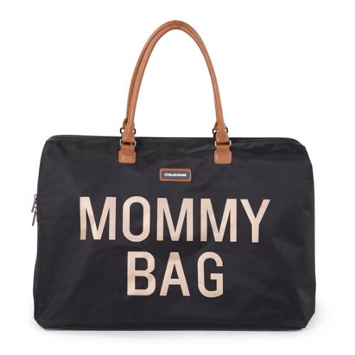 Les Petits Marmots | Sac à langer Mommy bag - Noir et doré