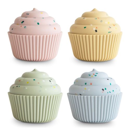 Les Petits Marmots | Set de 4 Cupcakes - Mushie