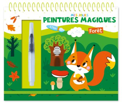 Les Petits Marmots | Peintures magiques à l'eau - Forêt