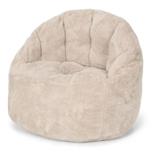 Les Petits Marmots | Pouf bouclette - Beige