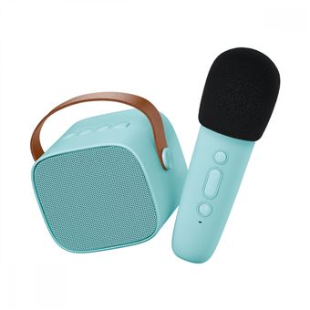 Les Petits Marmots | Micro et enceinte portable - Bleu