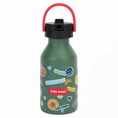 Les Petits Marmots | Gourde 350ml - Smiley 